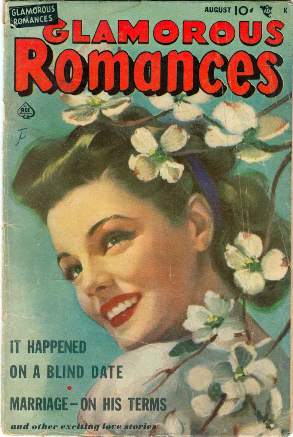 Comic Book Cover For Glamorous Romances 47