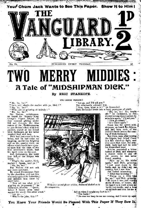 Book Cover For Vanguard Library 23 - Two Merry Middies