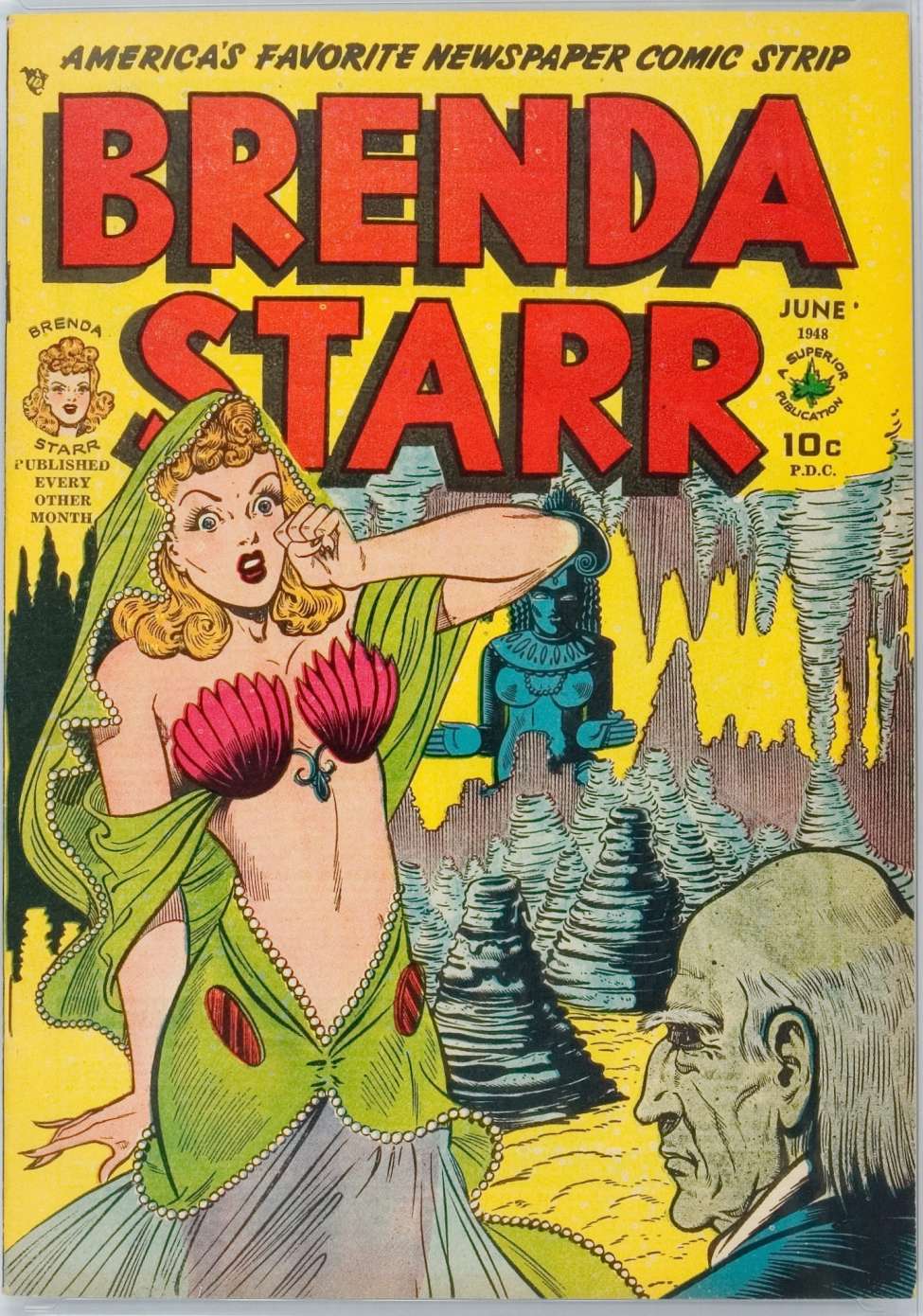 Comic Book Cover For Brenda Starr 3