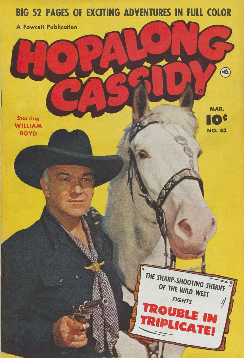 Book Cover For Hopalong Cassidy 53 - Version 2