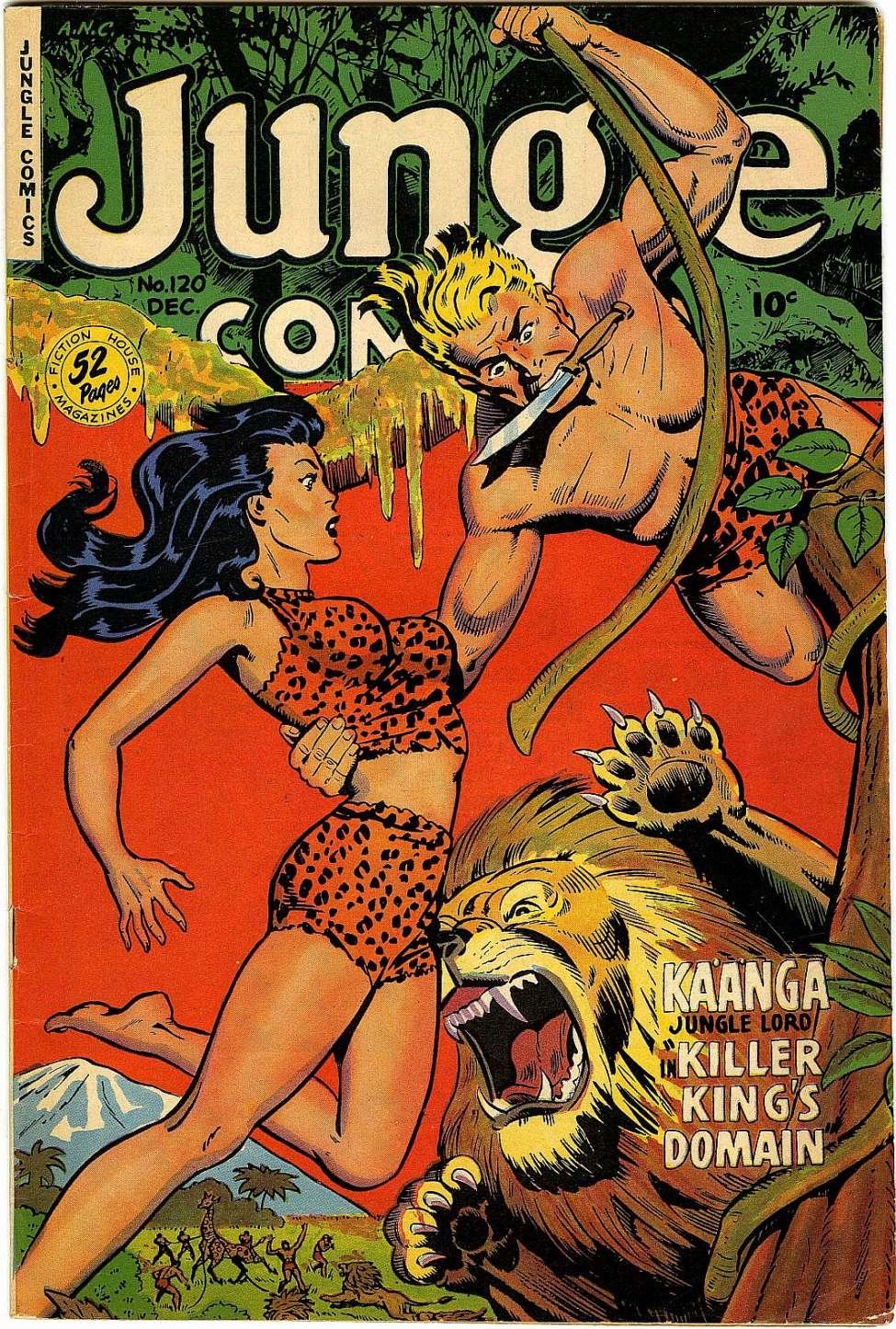 Book Cover For Jungle Comics 120