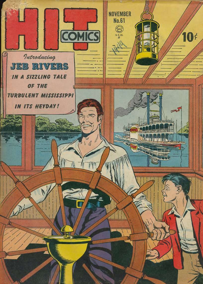 Comic Book Cover For Hit Comics 61 - Version 1