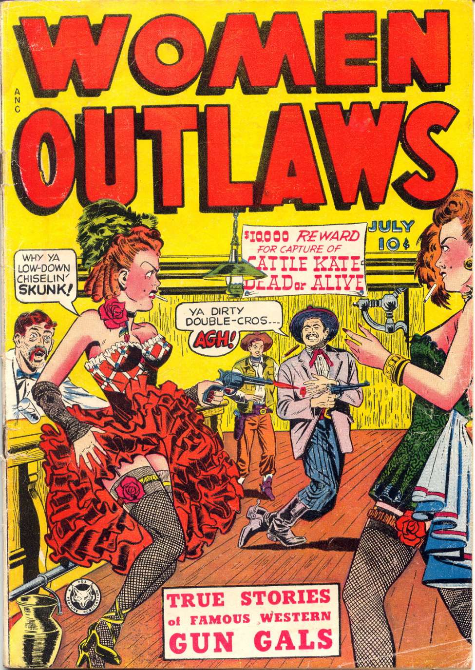 Comic Book Cover For Women Outlaws 1