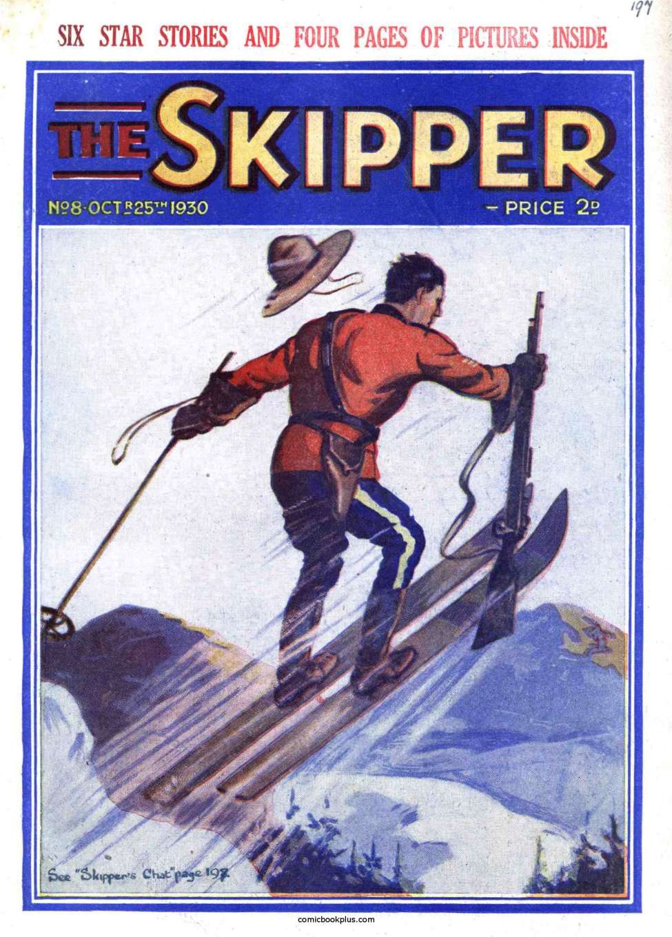 Book Cover For The Skipper 8