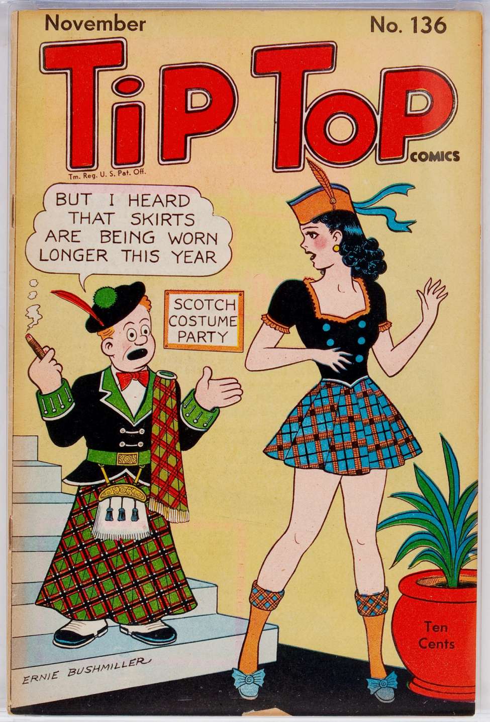 Book Cover For Tip Top Comics 136