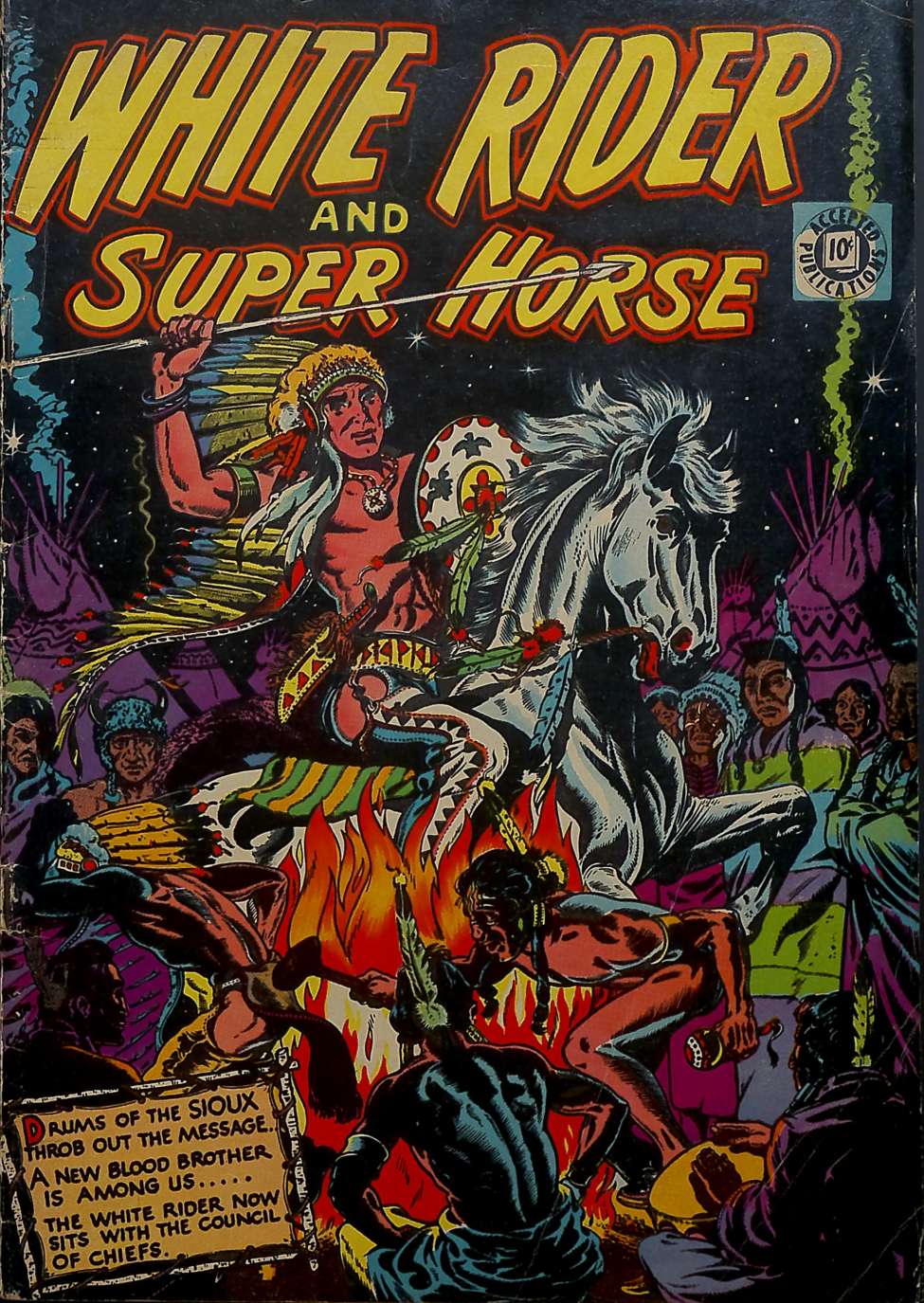 Book Cover For White Rider and Super Horse 6