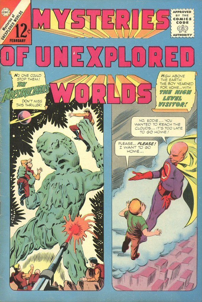 Book Cover For Mysteries of Unexplored Worlds 45