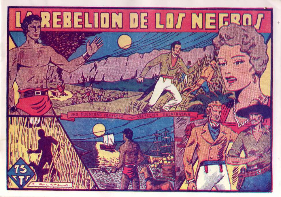 Comic Book Cover For Selección aventurera 11 - La rebelión de los negros
