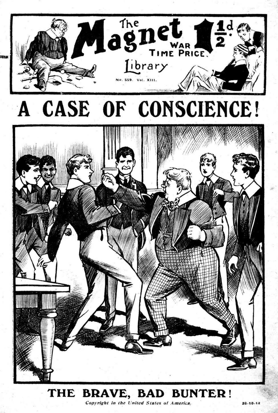 Book Cover For The Magnet 559 - A Case of Conscience!
