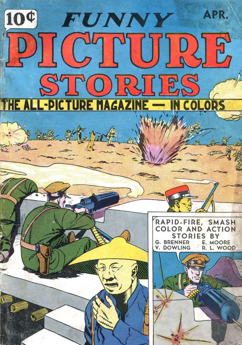 Comic Book Cover For Funny Picture Stories v1 6
