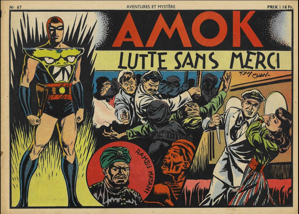 Comic Book Cover For Amok 67 - Lutte Sans Merci