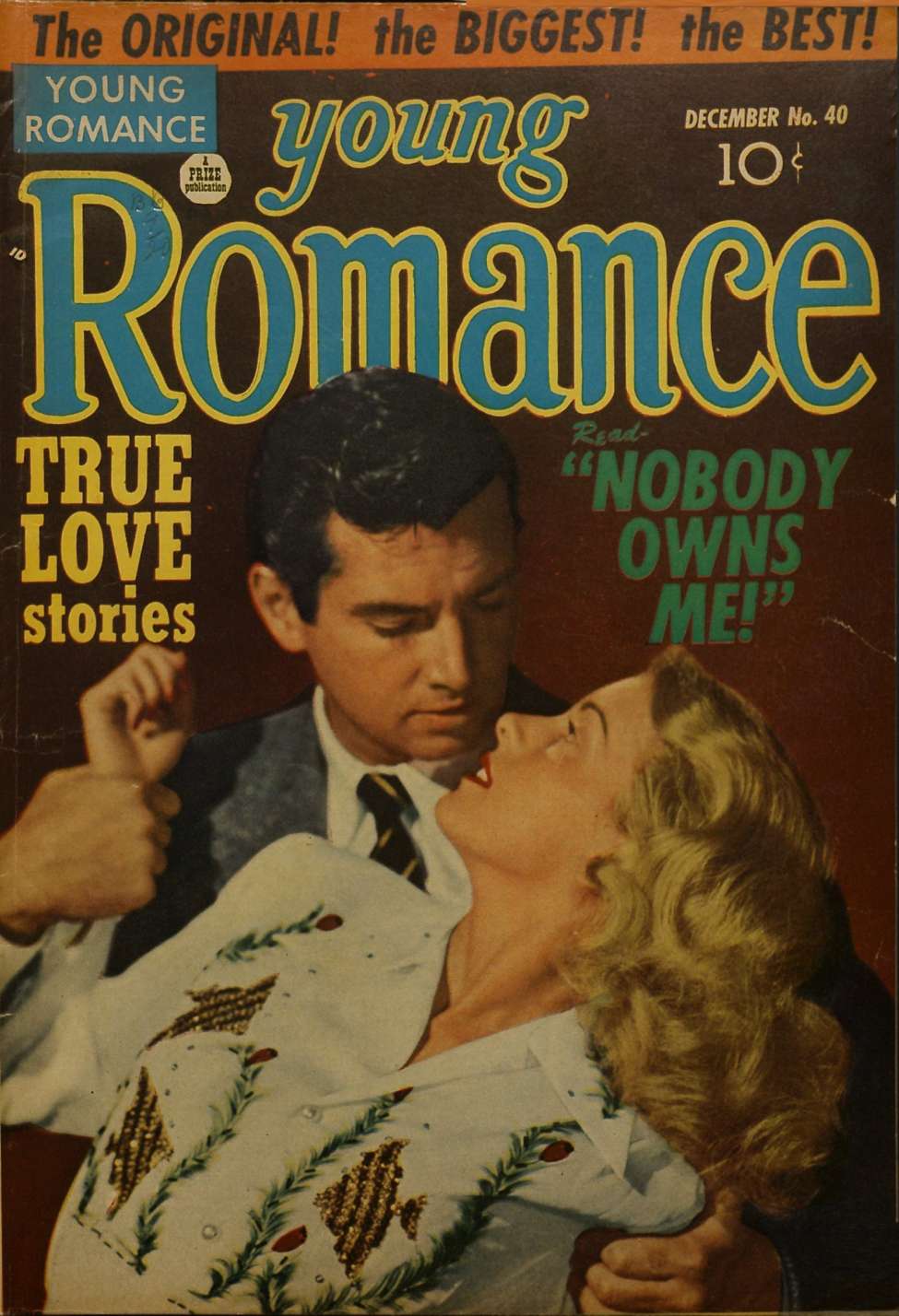 Comic Book Cover For Young Romance 40