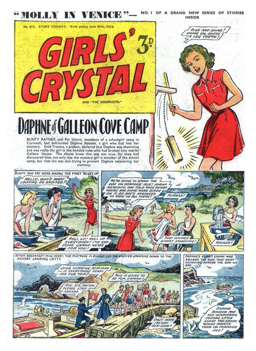 Comic Book Cover For Girls' Crystal 975