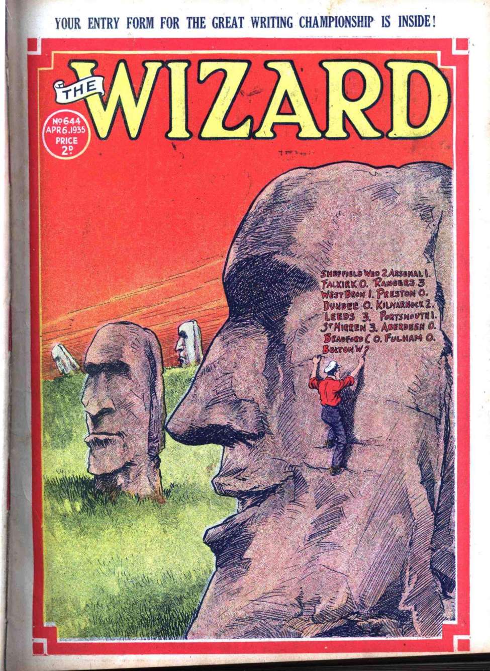 Book Cover For The Wizard 644