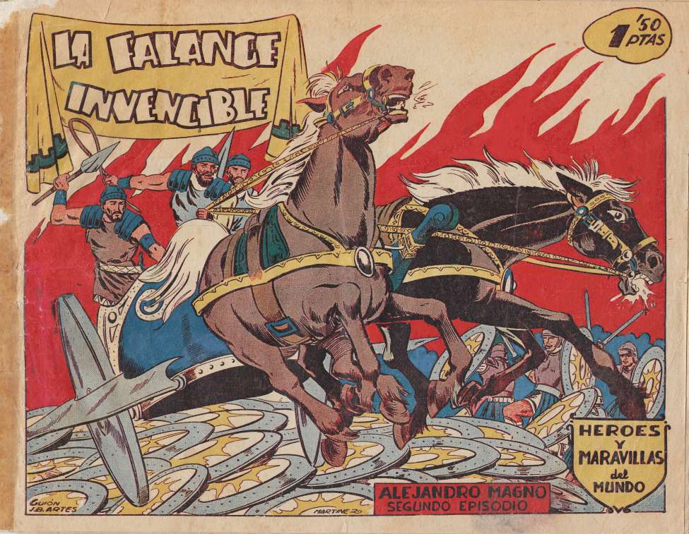 Comic Book Cover For Heroes y Maravillas del Mundo 2 - La Falange Invencible