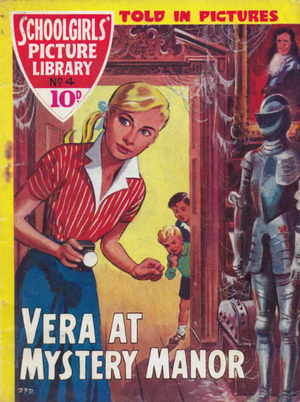Book Cover For Schoolgirls' Picture Library 4 - Vera at Mystery Manor