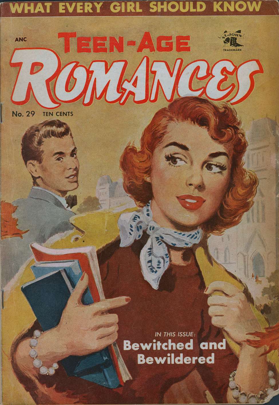 Book Cover For Teen-Age Romances 29