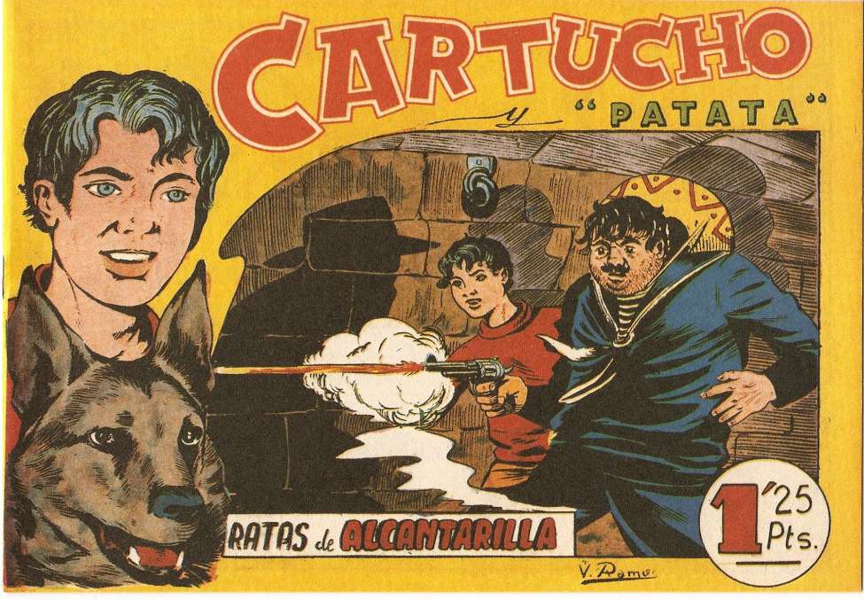 Comic Book Cover For Cartucho y Patata 13 - Ratas De Alcantarilla