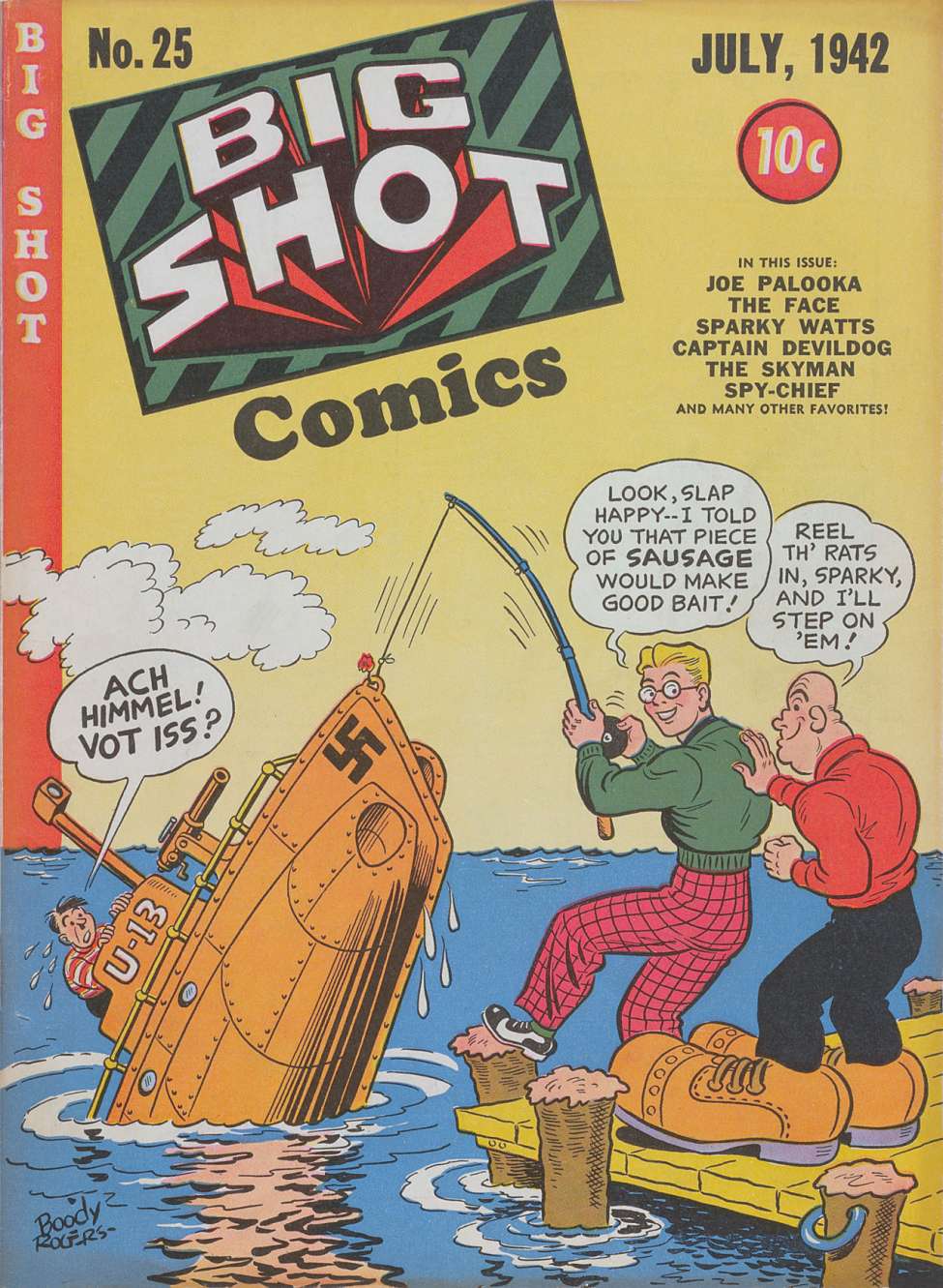 Comic Book Cover For Big Shot 25
