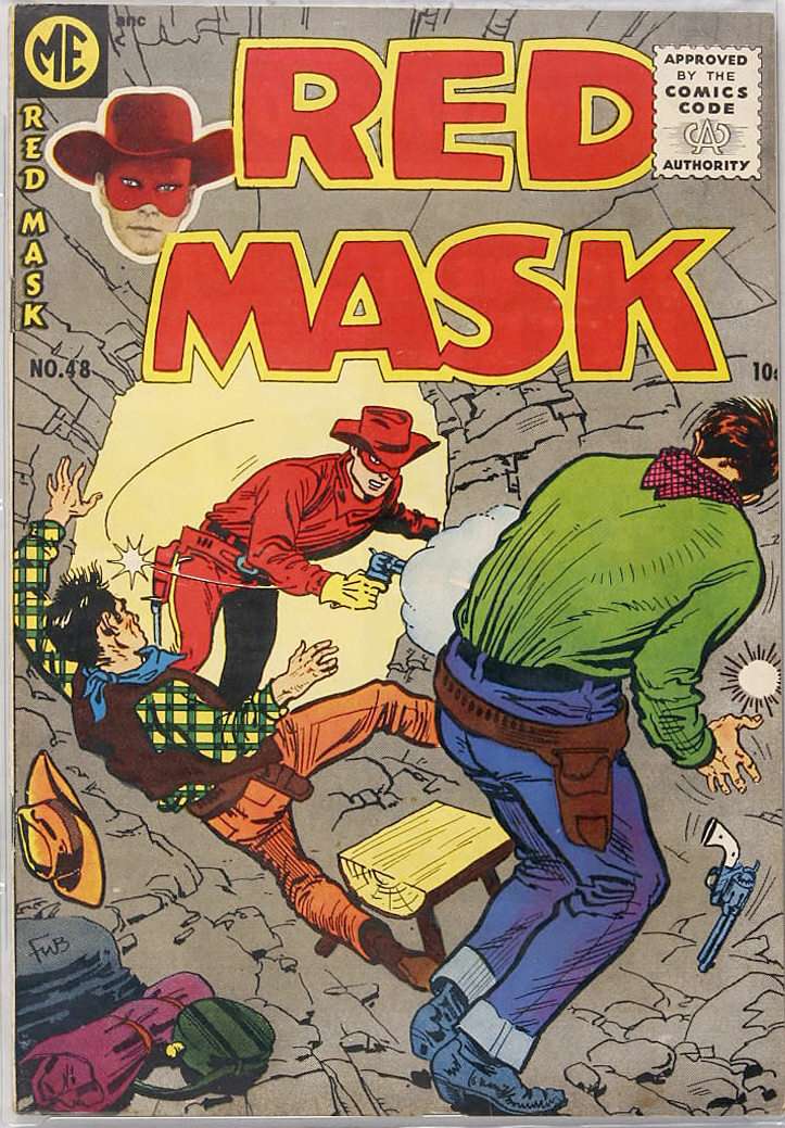 Comic Book Cover For Red Mask 48
