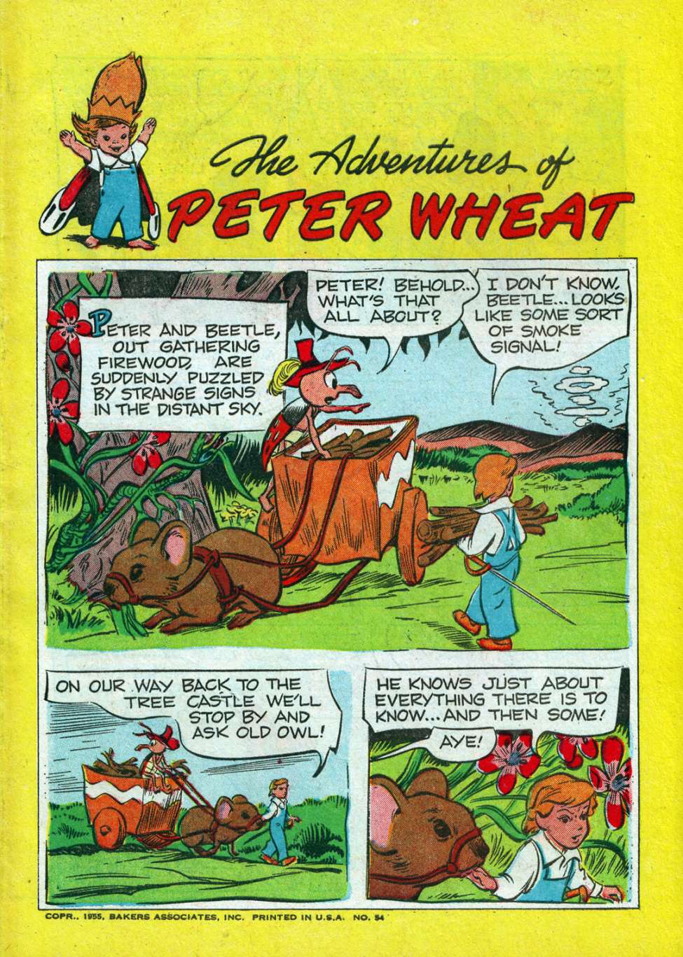 Book Cover For The Adventures of Peter Wheat 54
