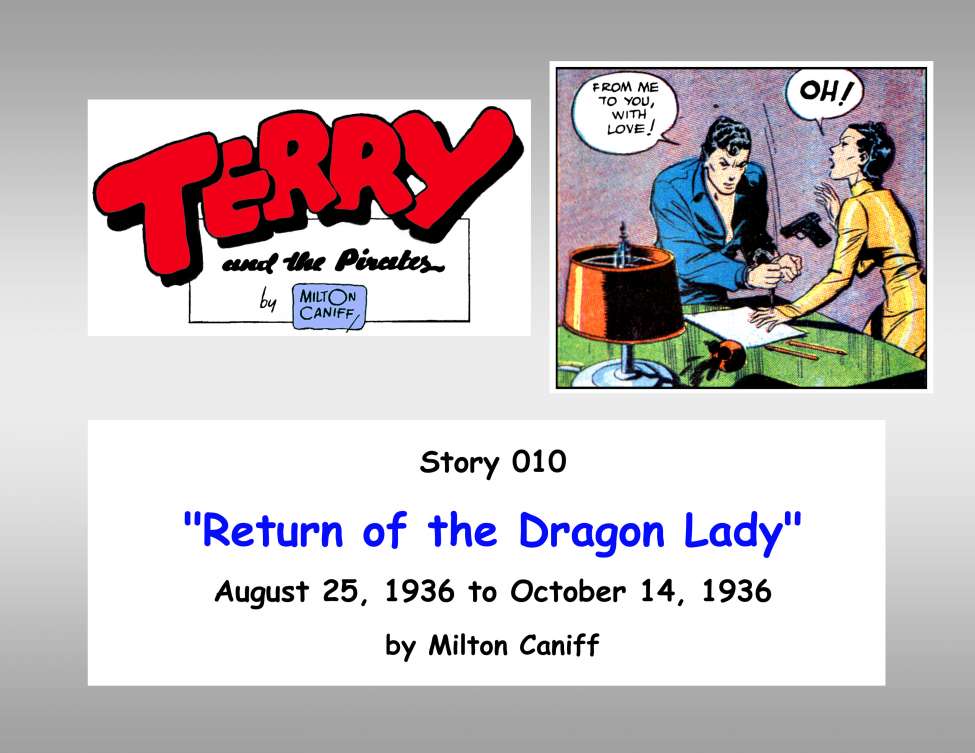 Comic Book Cover For Terry and the Pirates 10 C a) Return of the Dragon Lady
