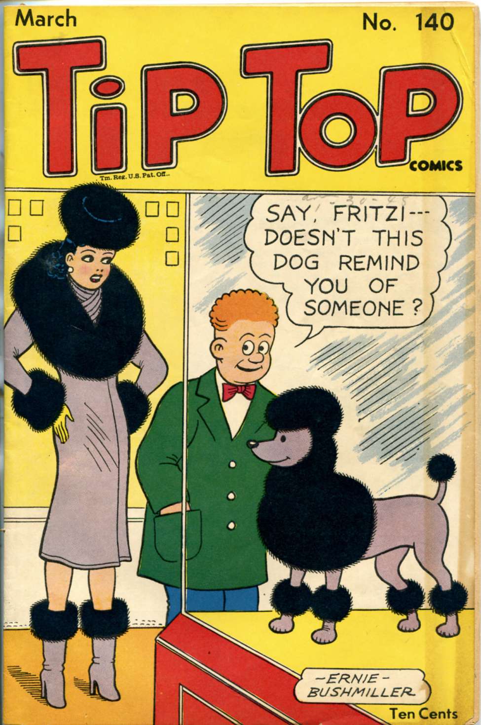Book Cover For Tip Top Comics 140
