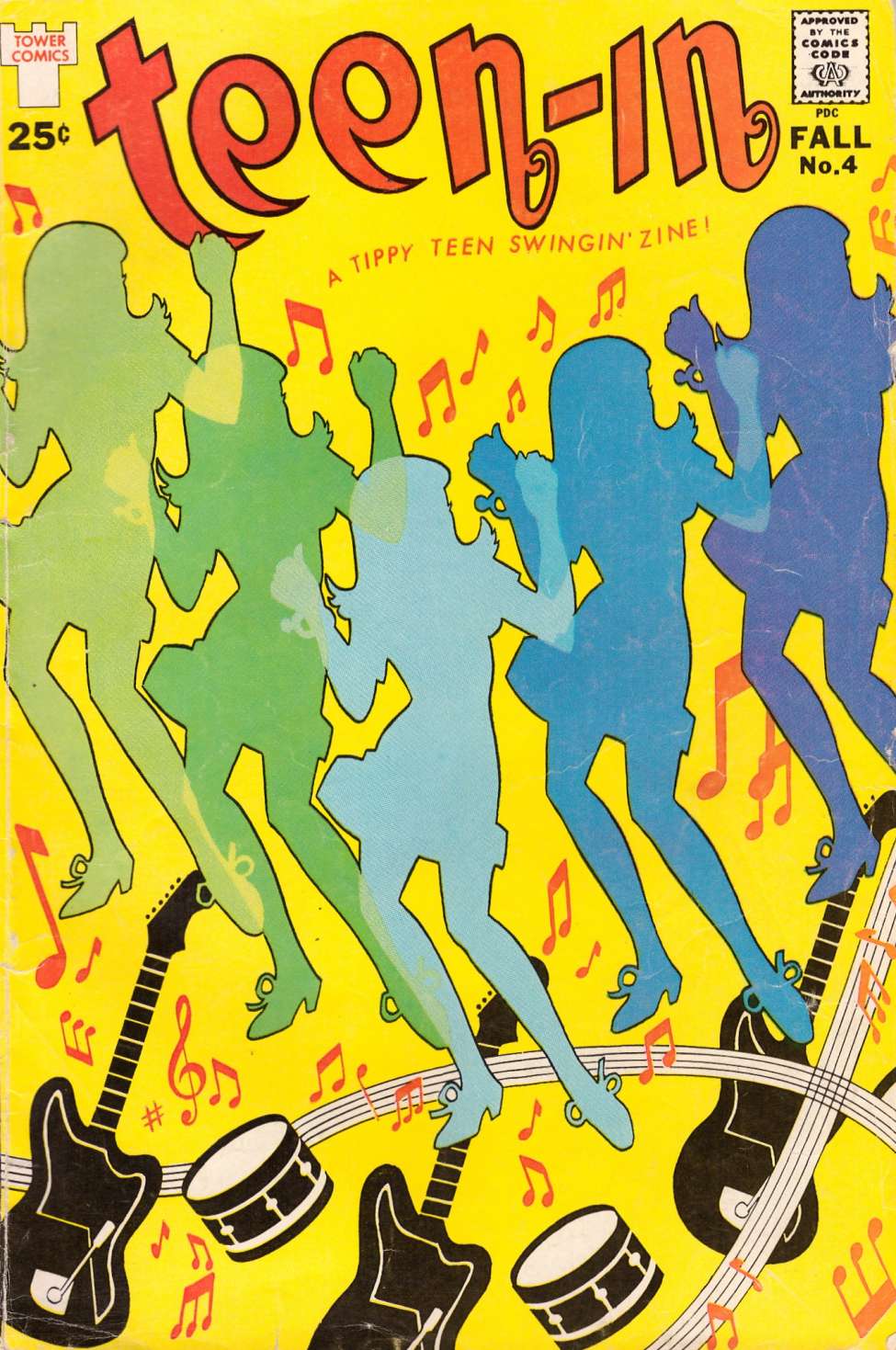 Comic Book Cover For Teen-In 4