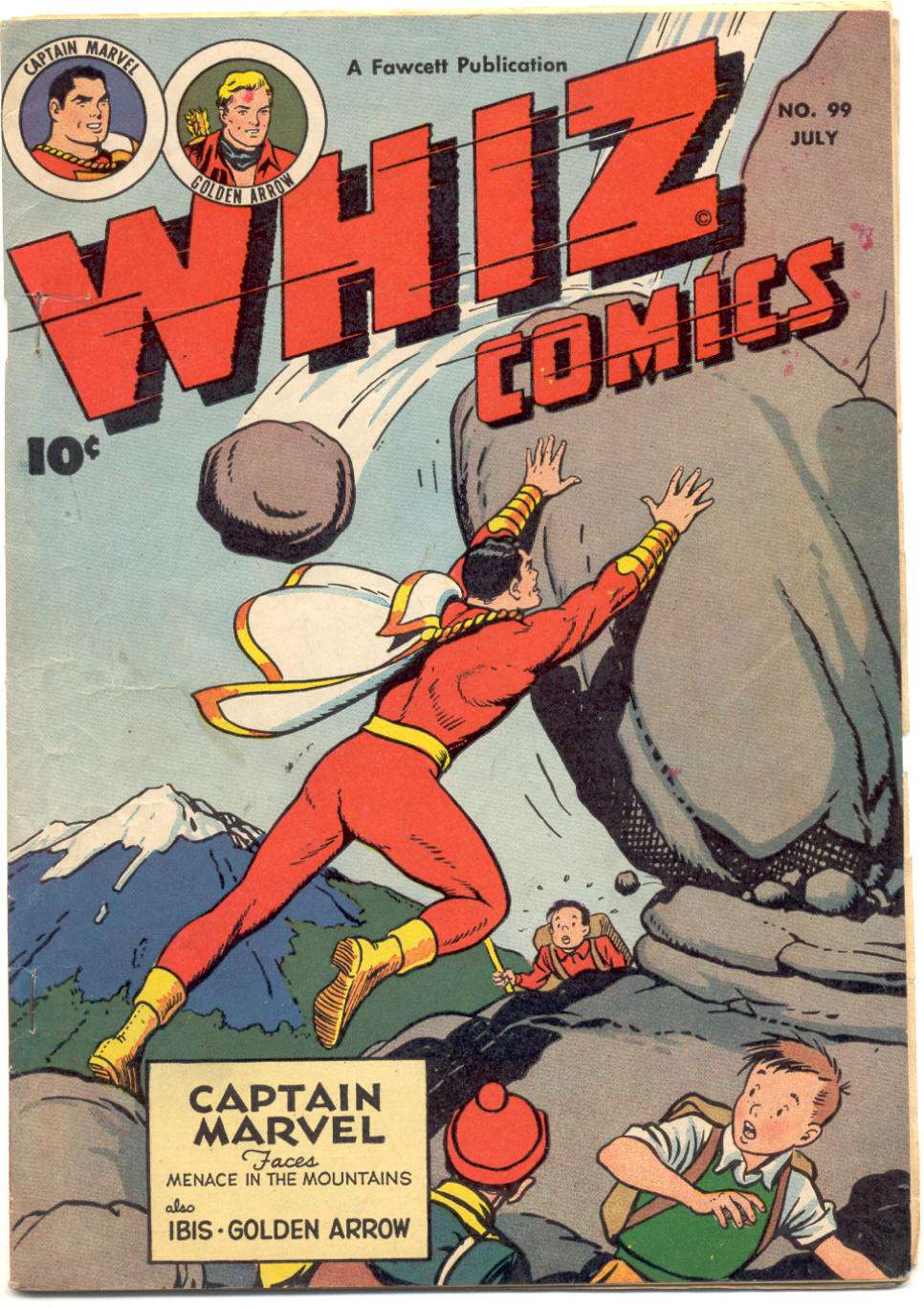 Book Cover For Whiz Comics 99