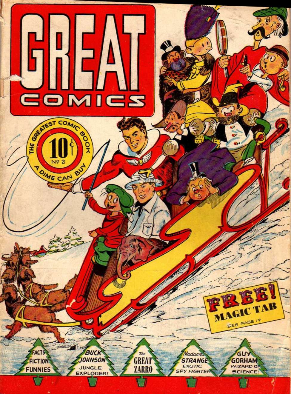 Book Cover For Great Comics 2