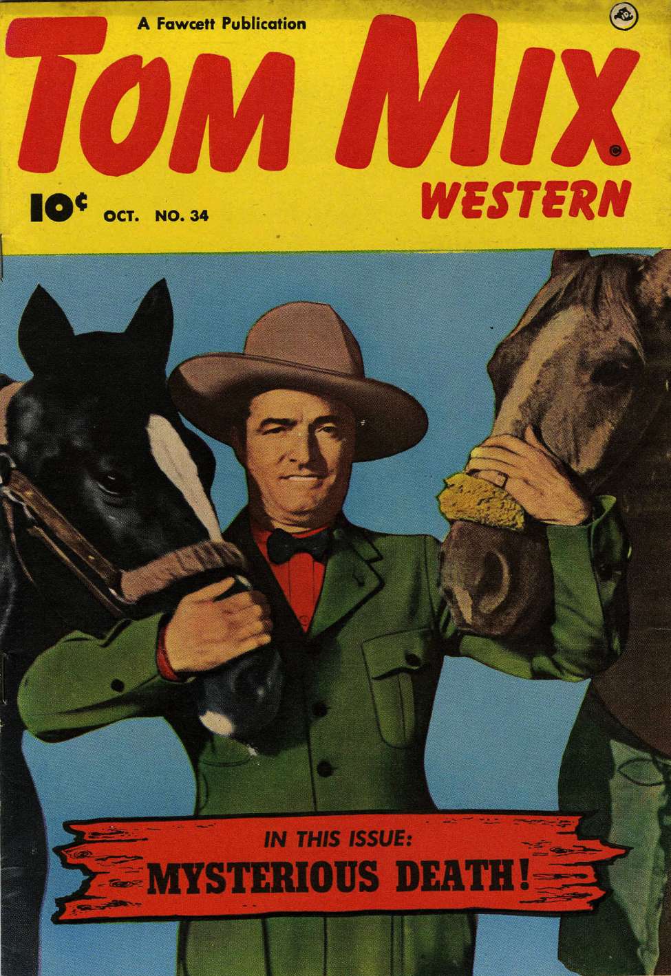 Book Cover For Tom Mix Western 34