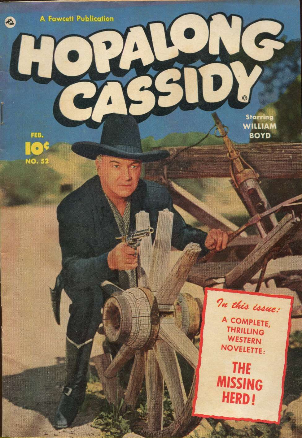 Comic Book Cover For Hopalong Cassidy 52