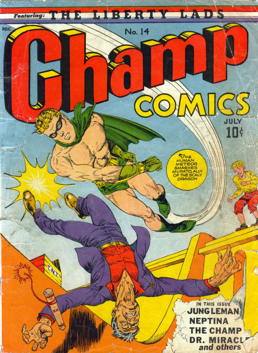 Comic Book Cover For Champ Comics 14 - Version 1