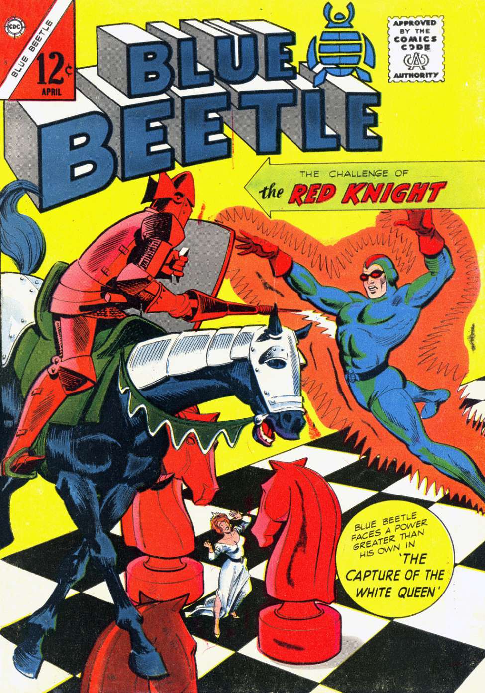 Comic Book Cover For Blue Beetle (1964) 5