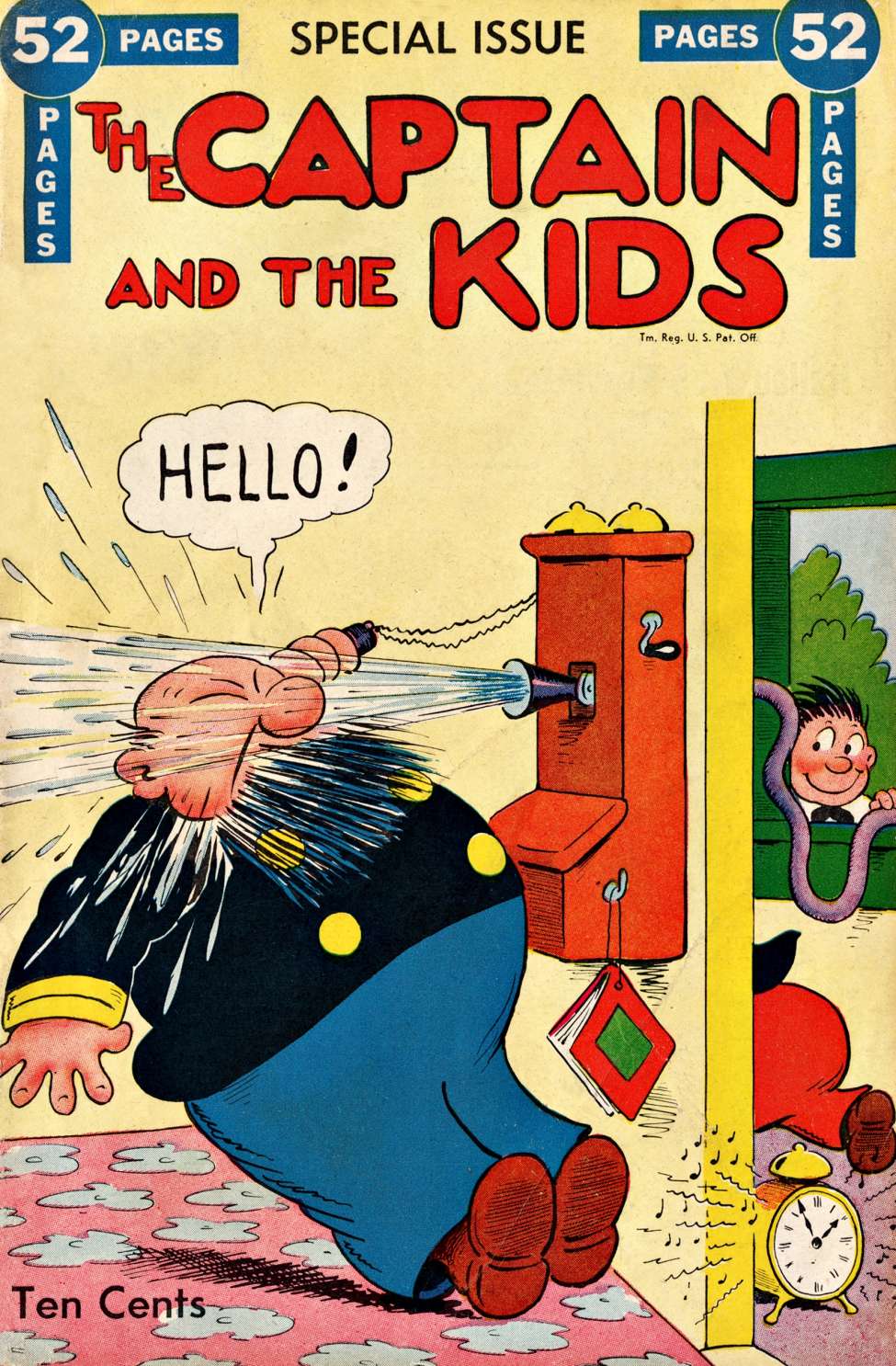 Book Cover For The Captain and the Kids Special