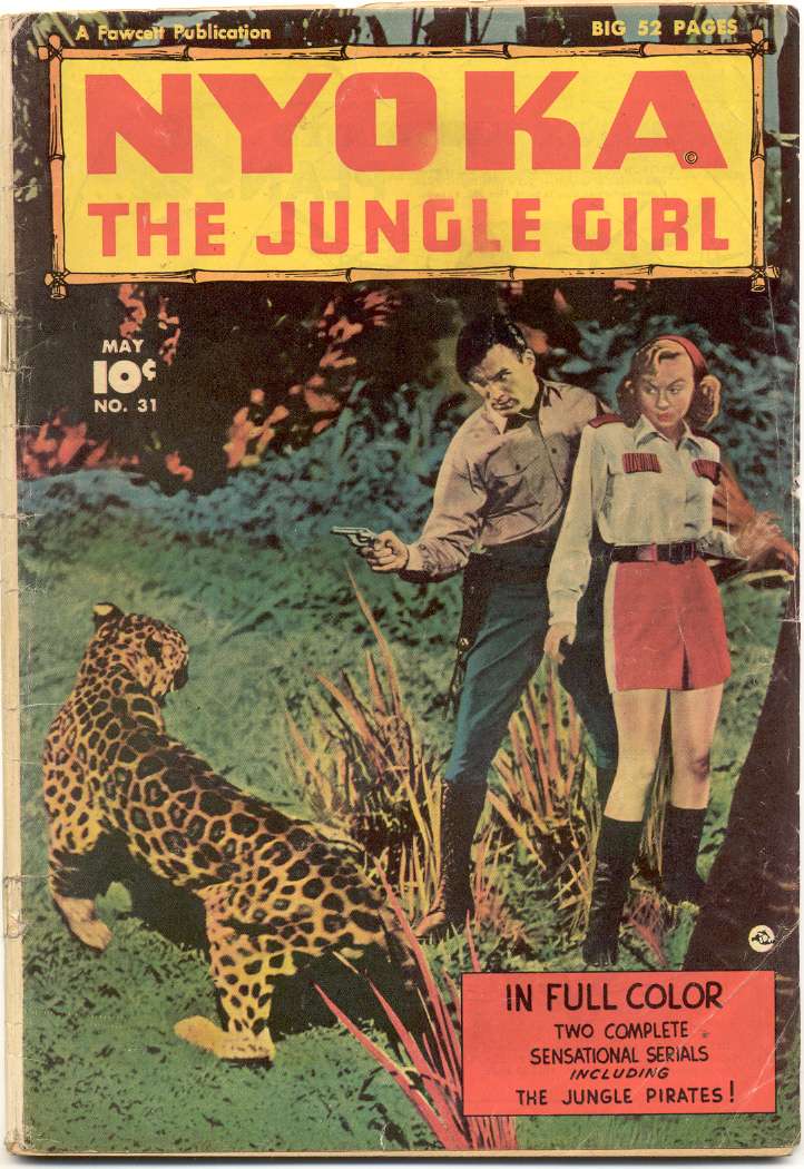Book Cover For Nyoka the Jungle Girl 31 - Version 1