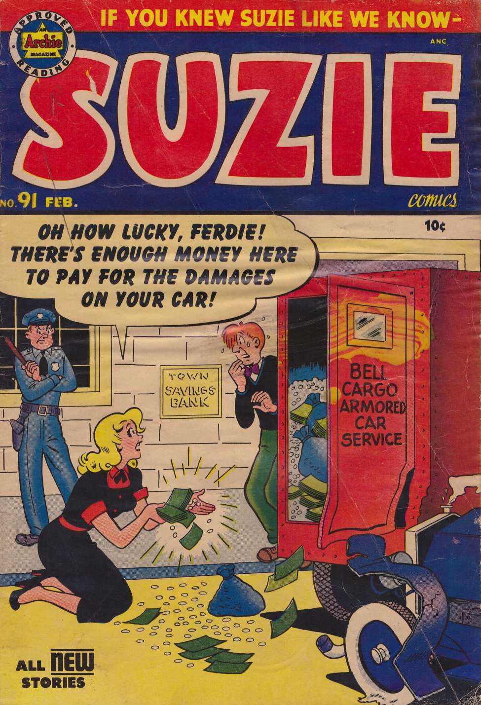 Book Cover For Suzie Comics 91