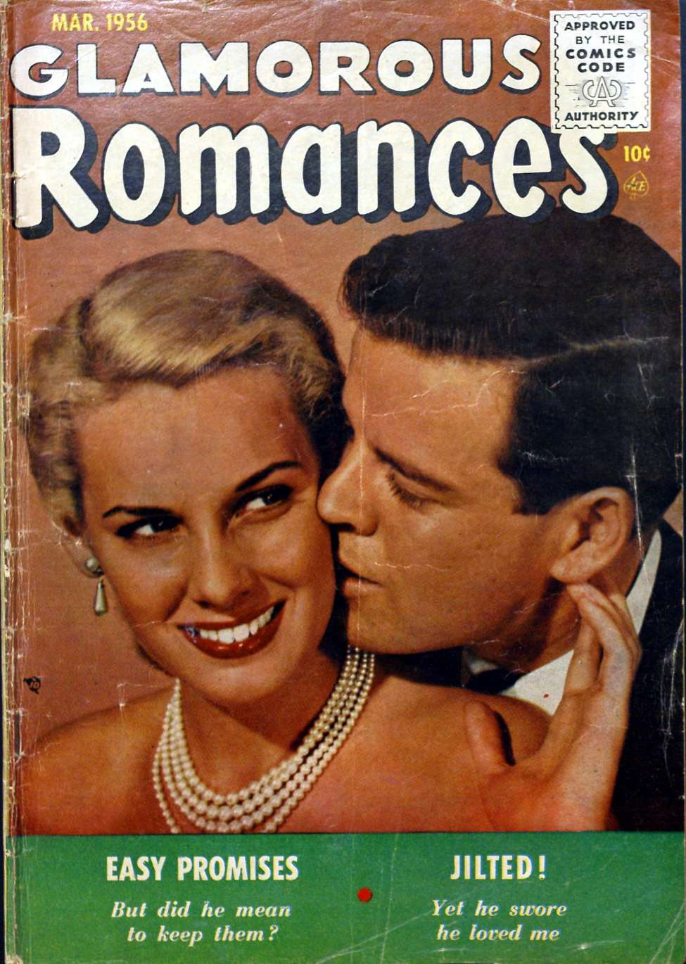Comic Book Cover For Glamorous Romances 87