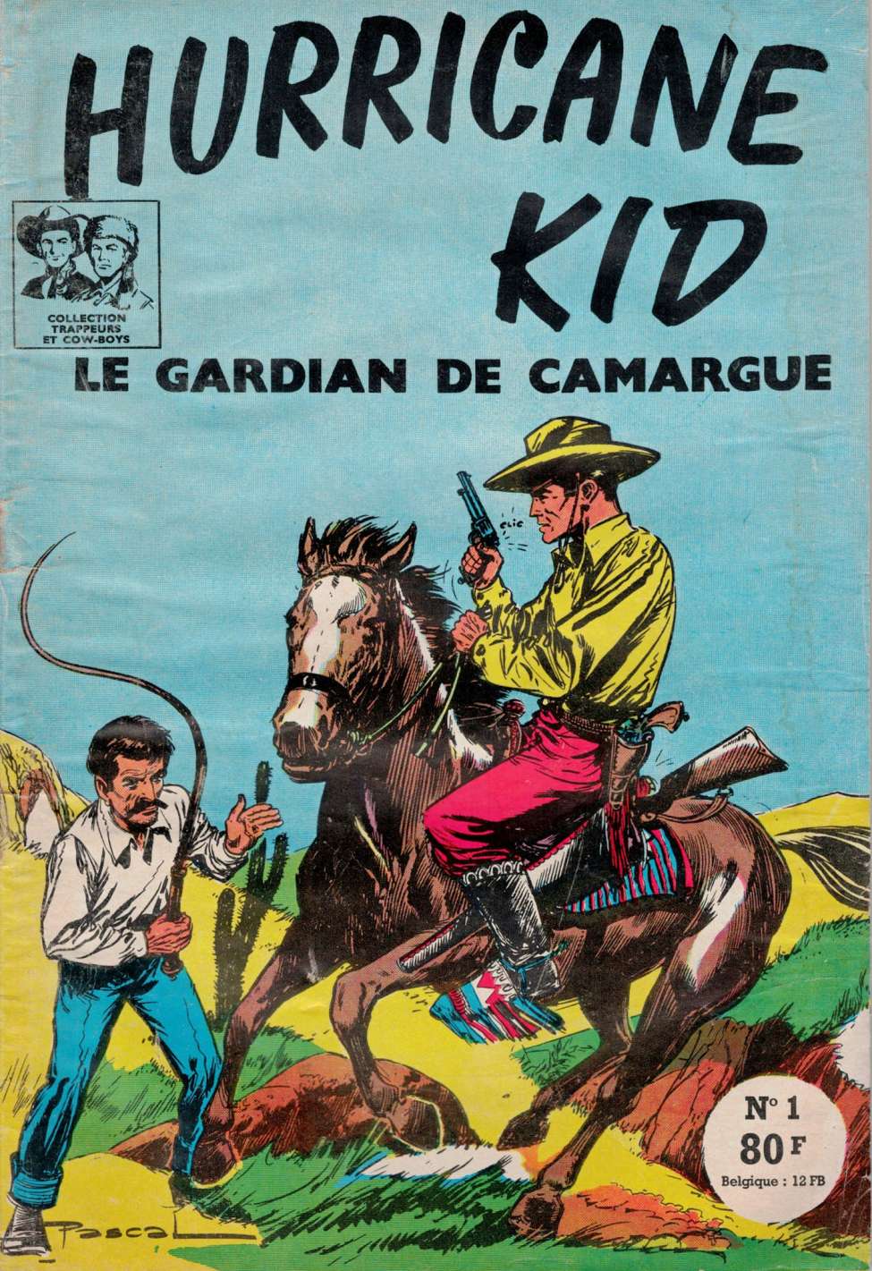 Comic Book Cover For Hurricane Kid : Le Gardian de Camargue