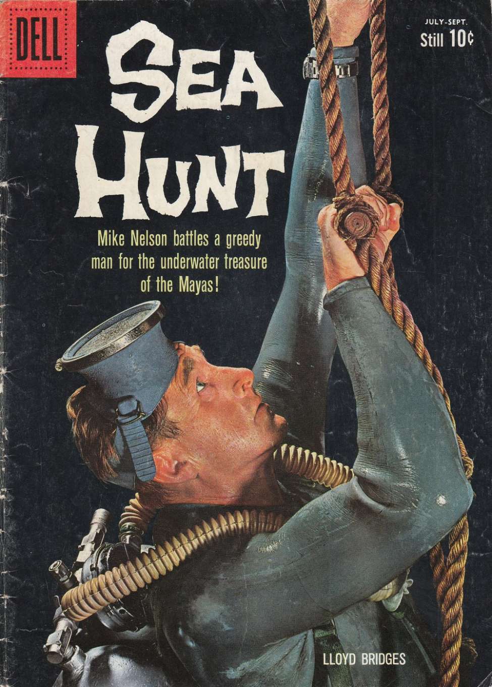 Comic Book Cover For Sea Hunt 6