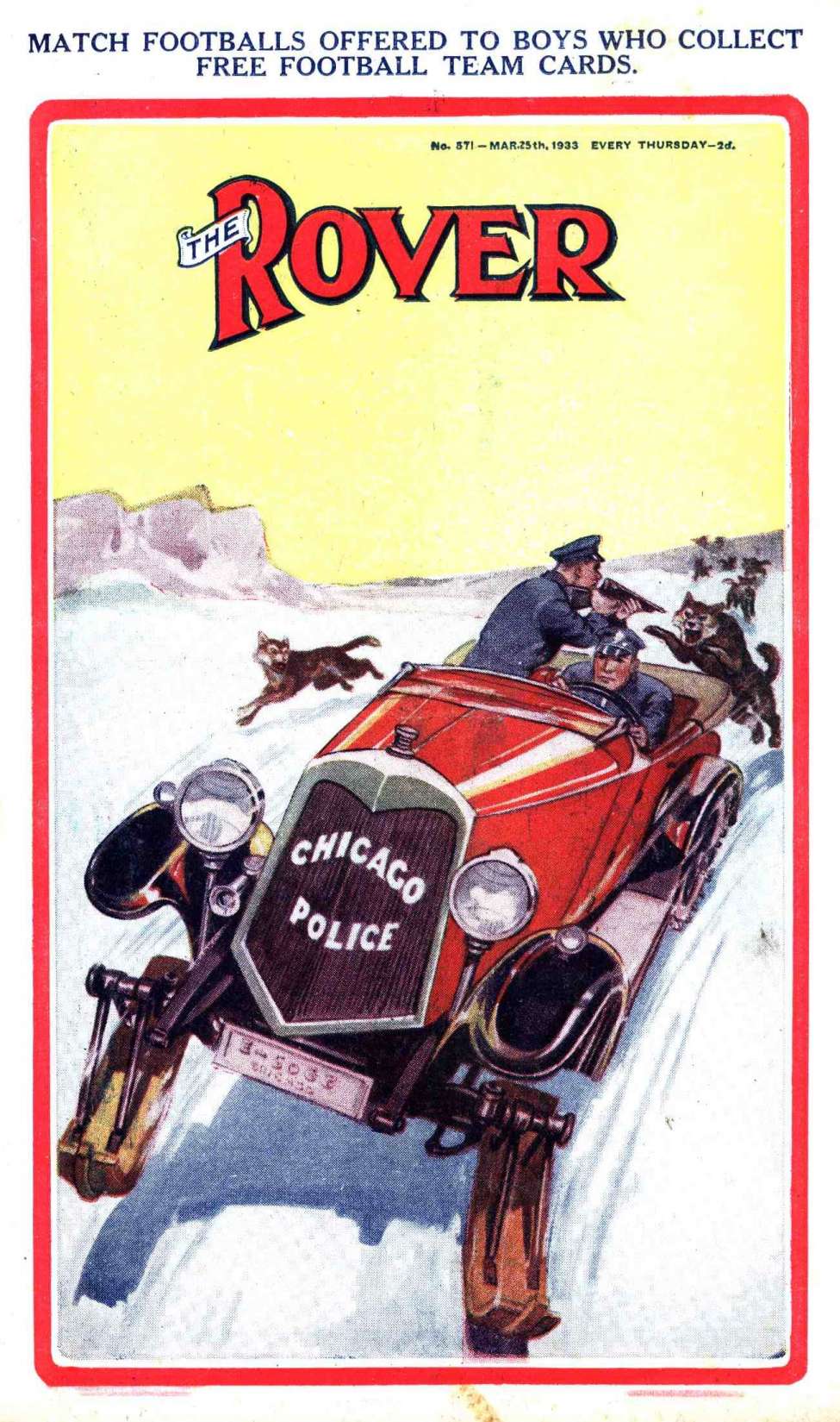 Book Cover For The Rover 571