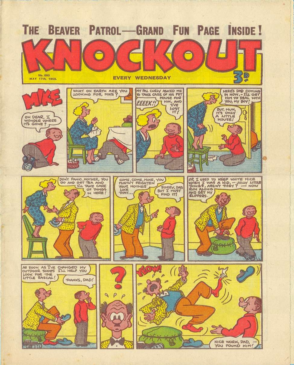 Comic Book Cover For Knockout 690