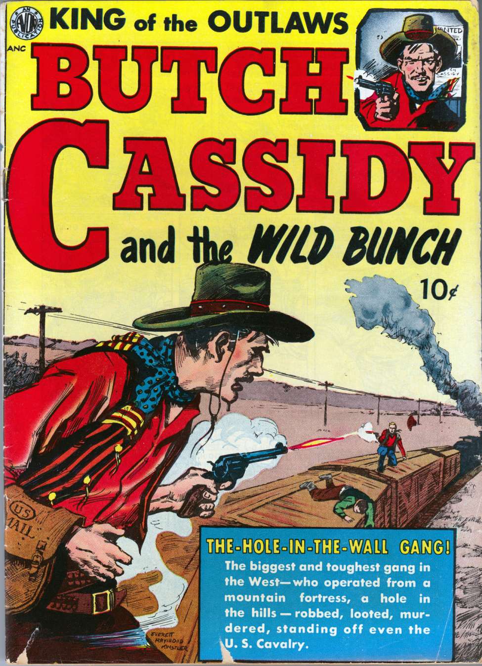 Comic Book Cover For Butch Cassidy 1