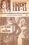 Cover For L'Agent IXE-13 v2 577 - La femme de malheur