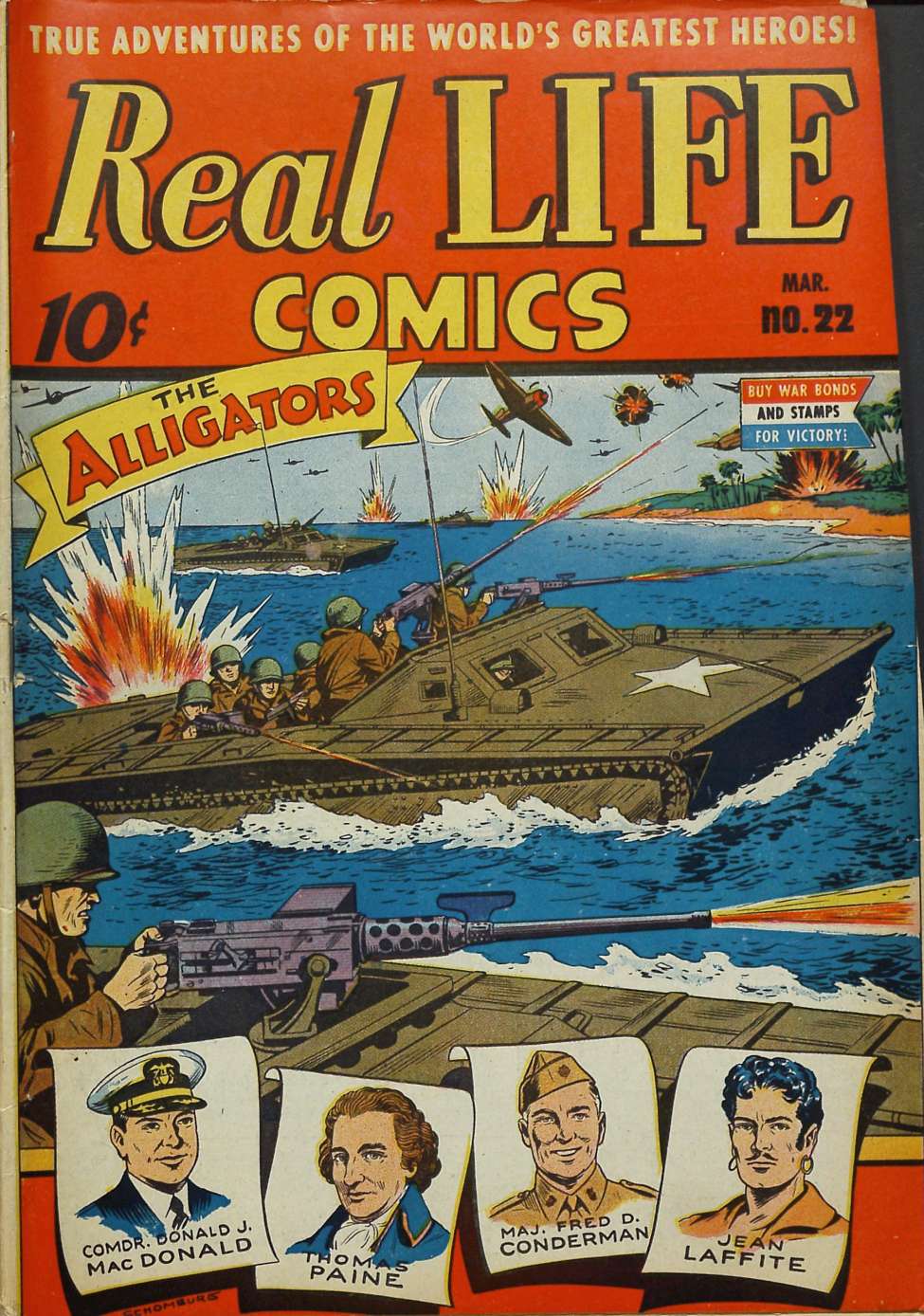 Comic Book Cover For Real Life Comics 22