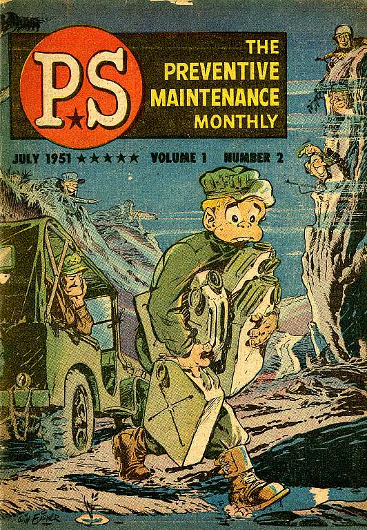 Comic Book Cover For PS Magazine 2