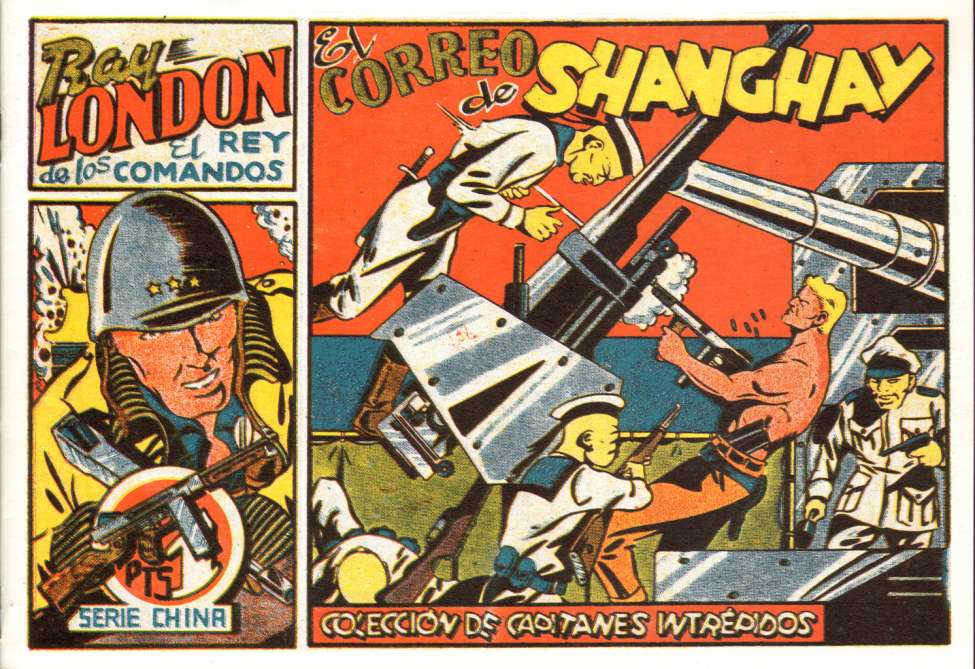 Comic Book Cover For Ray London 2 - El Correo de Shangay
