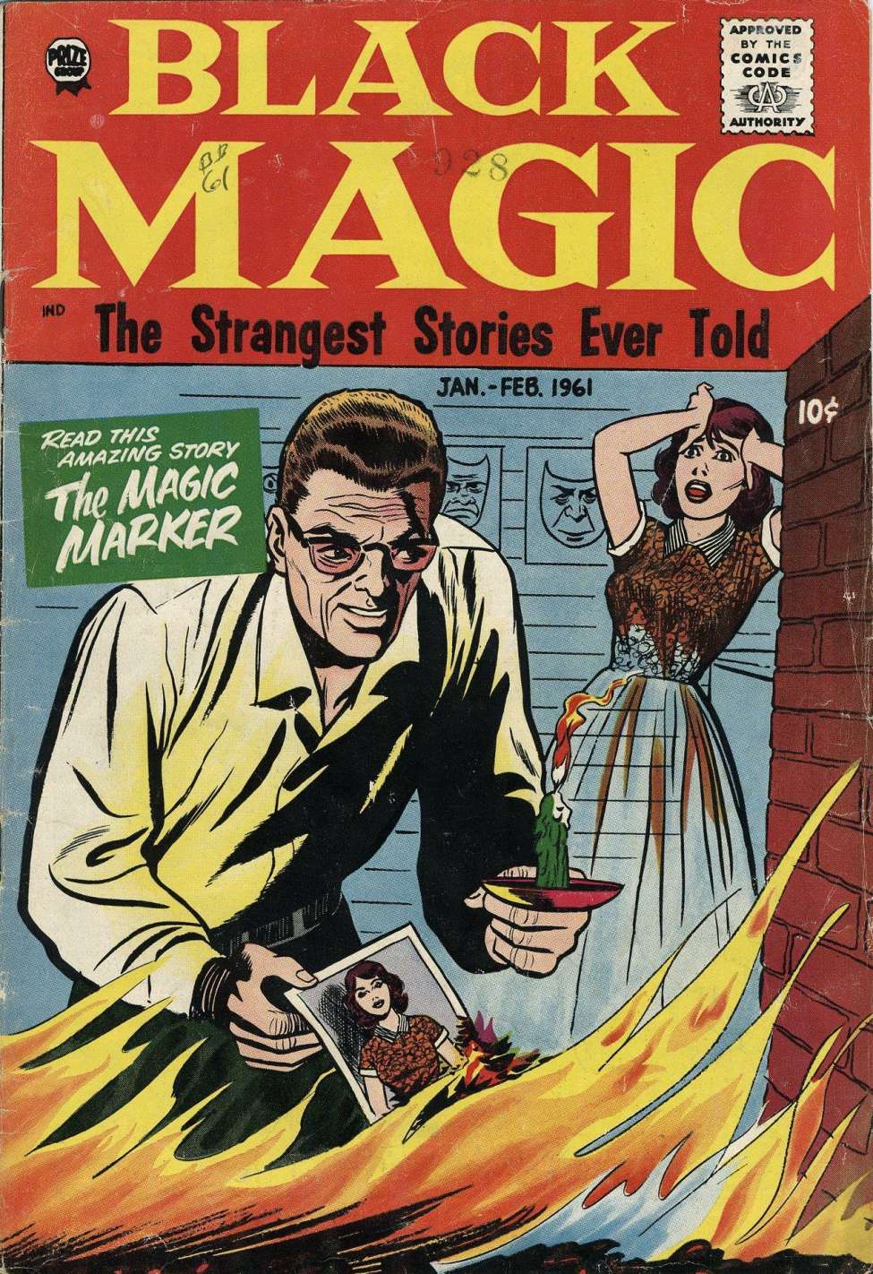 Comic Book Cover For Black Magic 45 (v07 6)
