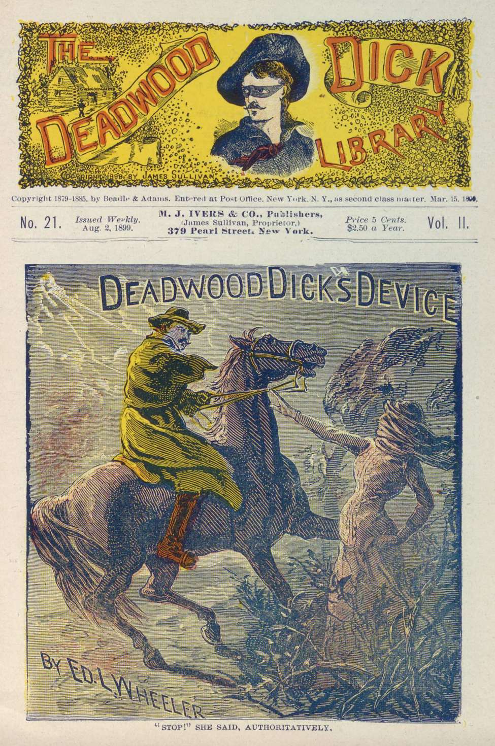Book Cover For Deadwood Dick Library v2 21 - Deadwood Dick's Device