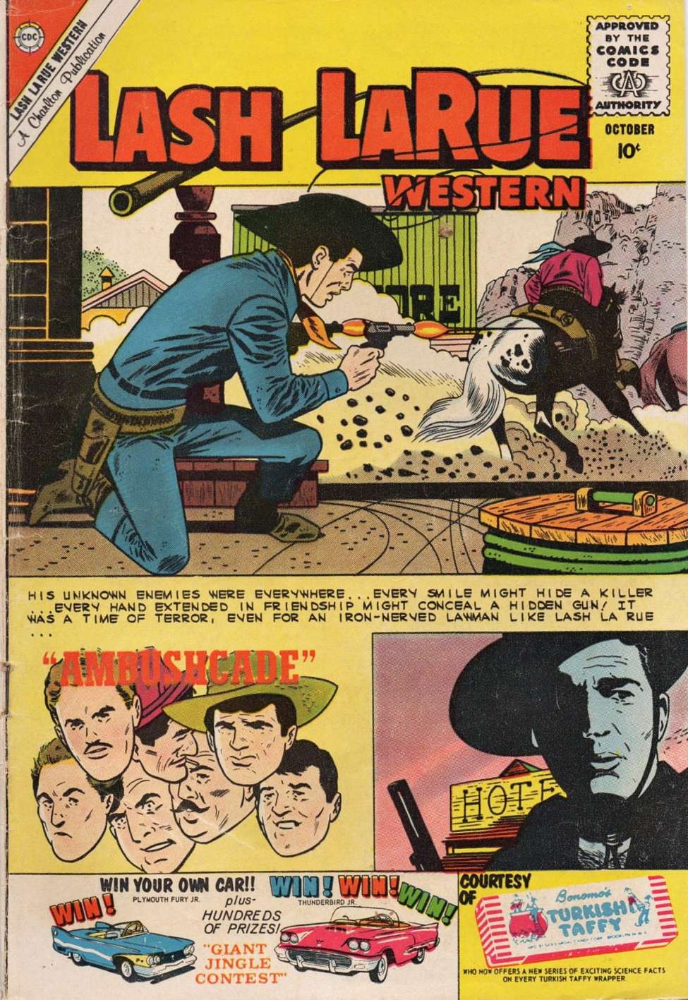 Comic Book Cover For Lash LaRue Western 80